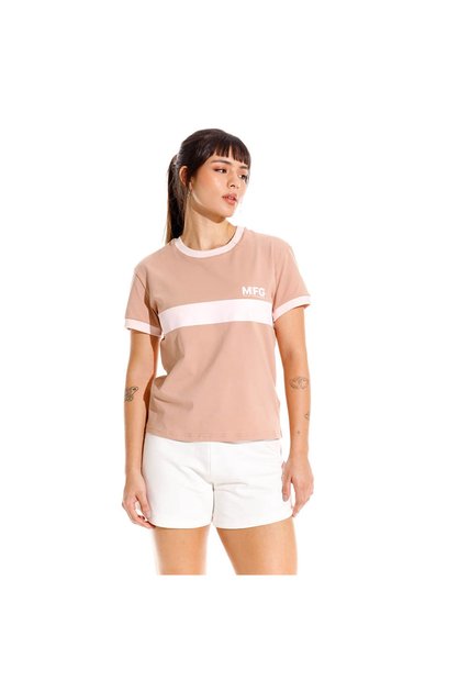 Marithe Francois Girbaud Camiseta Manga Corta Para Mujer Le Marithe Girbaud