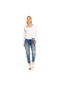 Marithe Francois Girbaud Camisa Manga Larga Para Mujer Camisa Girbaud de MARITHE FRANCOIS GIRBAUD