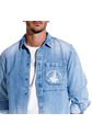 Marithe Francois Girbaud Camisa Manga Larga Para Hombre Atelier Girbaud de MARITHE FRANCOIS GIRBAUD