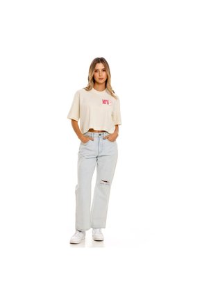 Marithe Francois Girbaud Camiseta Manga Corta Para Mujer Lueur Girbaud