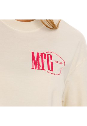 Marithe Francois Girbaud Camiseta Manga Corta Para Mujer Lueur Girbaud