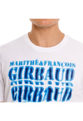 Marithe Francois Girbaud Camiseta Manga Corta Para Hombre  Girbaud