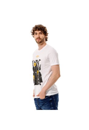 Marithe Francois Girbaud Camiseta Manga Corta Para Hombre Lúnivers Girbaud
