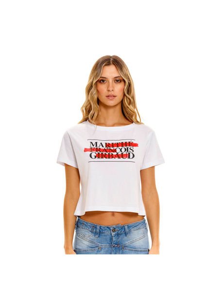 Marithe Francois Girbaud Camiseta Manga Corta Para Mujer  Girbaud