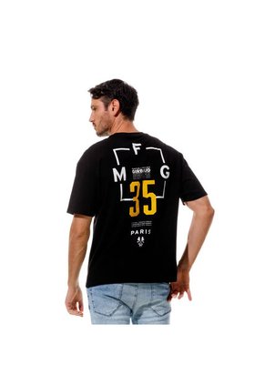 Marithe Francois Girbaud Camiseta Manga Corta Para Hombre Le-Monarque Girbaud