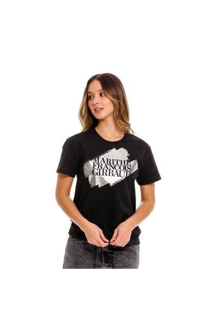 Marithe Francois Girbaud Camiseta Manga Corta Para Mujer Girbaud
