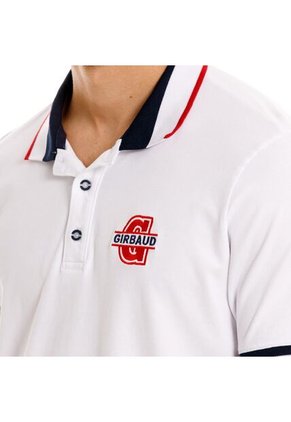 Marithe Francois Girbaud Polo Manga Corta Para Hombre Cavalier Girbaud