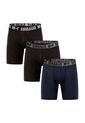 Marithe Francois Girbaud Boxer Tripack Negro/Azul Algodón-Licra Para Hombre Girbaud de MARITHE FRANCOIS GIRBAUD