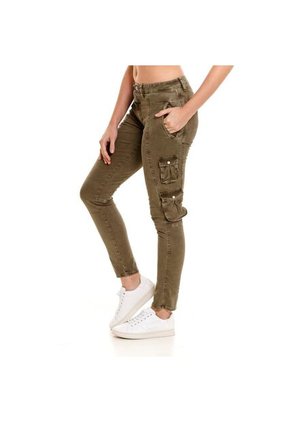 Marithe Francois Girbaud Pantalón Cargo Para Mujer Girbaud