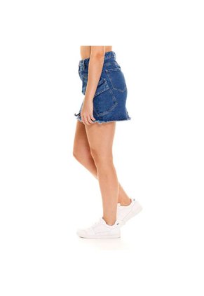 Marithe Francois Girbaud Falda Corta Denim Para Mujer Girbaud