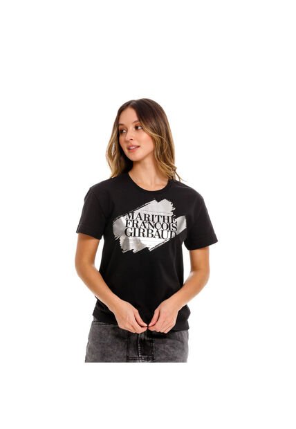 Marithe Francois Girbaud Camiseta Manga Corta Para Mujer Girbaud