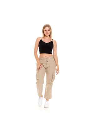 Marithe Francois Girbaud Pantalon Cargo Para Mujer Girbaud