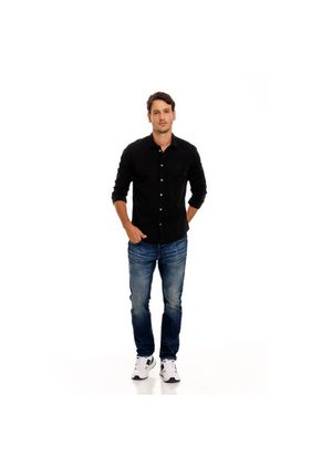 Marithe Francois Girbaud Camisa Manga Larga Para Hombre Athos Girbaud