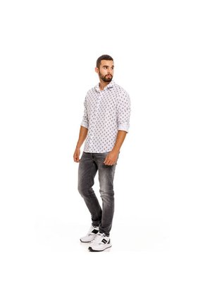 Marithe Francois Girbaud Camisa Manga Larga Para Hombre Girbaud