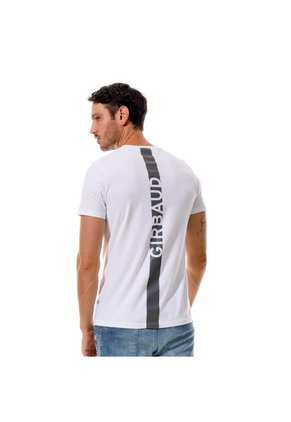 Marithe Francois Girbaud Camiseta Manga Corta Para Hombre Le-Monarque Girbaud