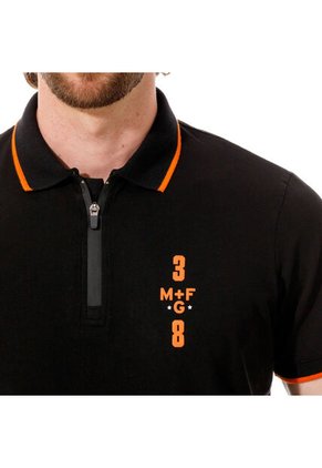 Marithe Francois Girbaud Polo Manga Corta Para Hombre Zip Zop Girbaud
