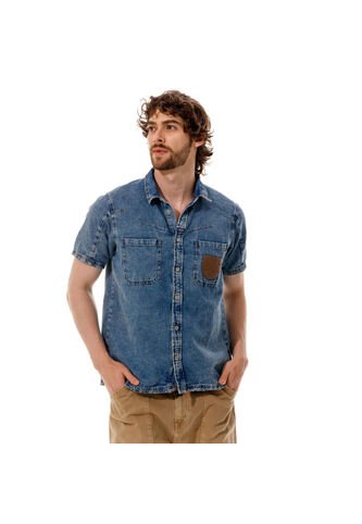 Marithe Francois Girbaud Camisa Manga Corta Para Hombre Gaspard Girbaud MARITHE FRANCOIS GIRBAUD