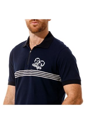 Marithe Francois Girbaud Polo Manga Corta Para Hombre Zip Zop Girbaud