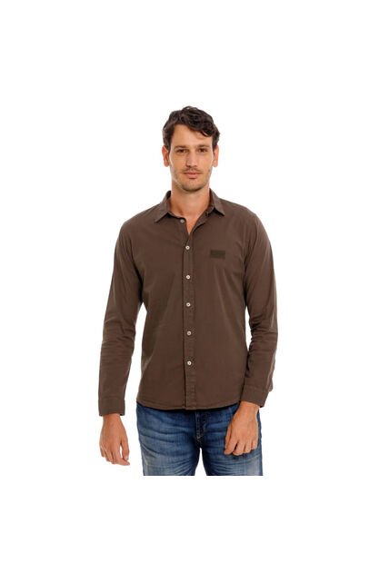 Marithe Francois Girbaud Camisa Manga Larga Para Hombre Athos Girbaud