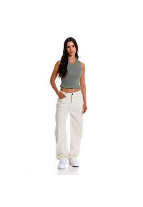 Marithe Francois Girbaud Pantalon Cargo Para Mujer Margot Girbaud