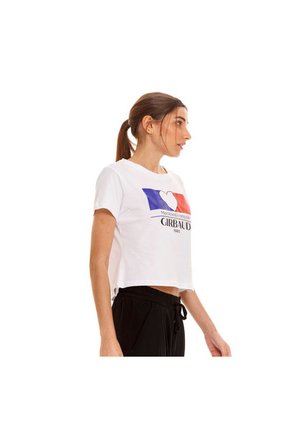 Marithe Francois Girbaud Camiseta Manga Corta Para Mujer Girbaud