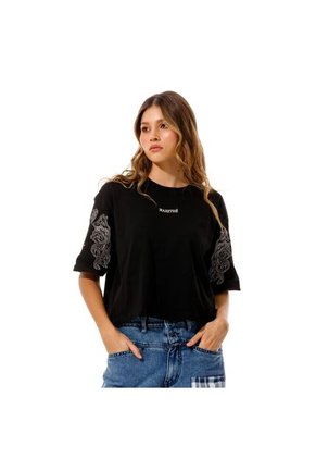 Marithe Francois Girbaud Camiseta Manga Corta Para Mujer Le-Marithé Girbaud