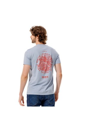 Marithe Francois Girbaud Camiseta Manga Corta Para Hombre Lúnivers Girbaud