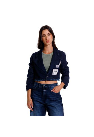 Marithe Francois Girbaud Chaqueta Blazer Para Mujer Royalty Girbaud MARITHE FRANCOIS GIRBAUD