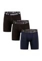 Marithe Francois Girbaud Boxer Tripack Negro/Azul Algodón-Licra Para Hombre Girbaud de MARITHE FRANCOIS GIRBAUD
