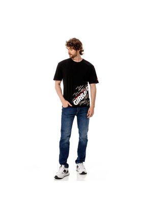 Marithe Francois Girbaud Camiseta Manga Corta Para Hombre Le-Monarque Girbaud