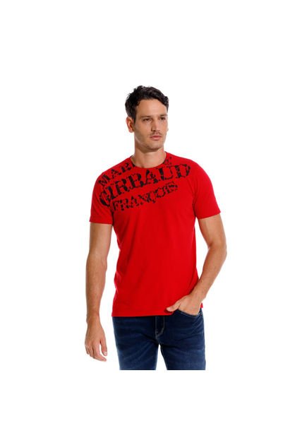 Marithe Francois Girbaud Camiseta Manga Corta Para Hombre Girbaud