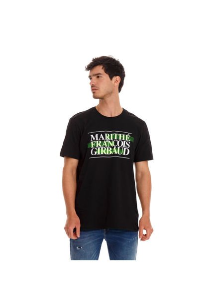 Marithe Francois Girbaud Camiseta Para Hombre Manga Corta Girbaud