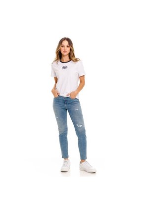 Marithe Francois Girbaud Camiseta Manga Corta Para Mujer Girbaud