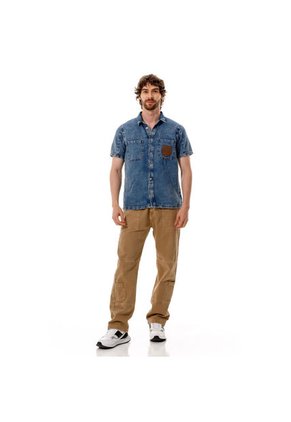 Marithe Francois Girbaud Camisa Manga Corta Para Hombre Gaspard Girbaud
