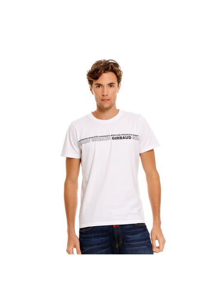 Marithe Francois Girbaud Camiseta Manga Corta Para Hombre Le-Francois Girbaud