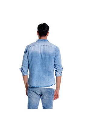 Marithe Francois Girbaud Camisa Manga Larga Para Hombre Atelier Girbaud