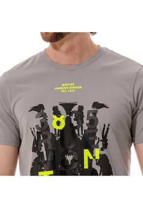 Marithe Francois Girbaud Camiseta Manga Corta Para Hombre Lúnivers Girbaud