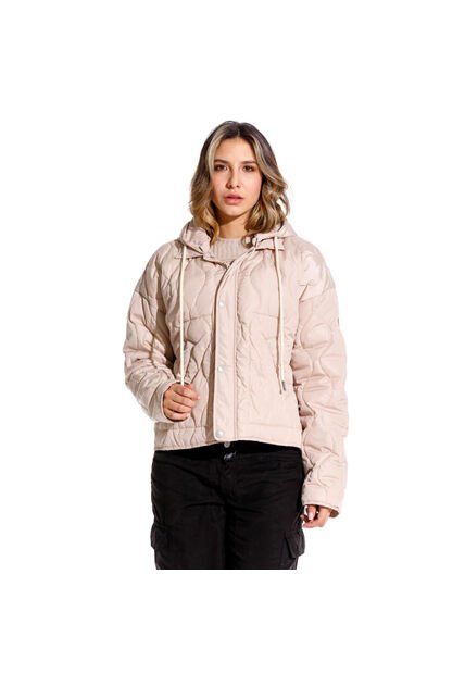 Marithe Francois Girbaud Chaqueta Padded Para Mujer Carpet Girbaud