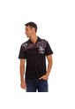 Marithe Francois Girbaud Camisa Manga Corta Denim Para Hombre de MARITHE FRANCOIS GIRBAUD