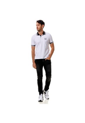 Marithe Francois Girbaud Polo Manga Corta Para Hombre Batista Girbaud