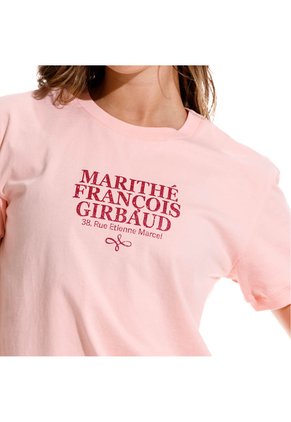 Marithe Francois Girbaud Camiseta Manga Corta Para Mujer Lueur Girbaud