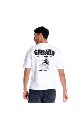 Marithe Francois Girbaud Camiseta Manga Corta Para Hombre Le-Monarque Girbaud