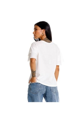 Marithe Francois Girbaud Camiseta Manga Corta Para Mujer Le Marithe Girbaud