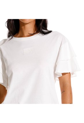 Marithe Francois Girbaud Camiseta Manga Corta Para Mujer Le Marithe Girbaud