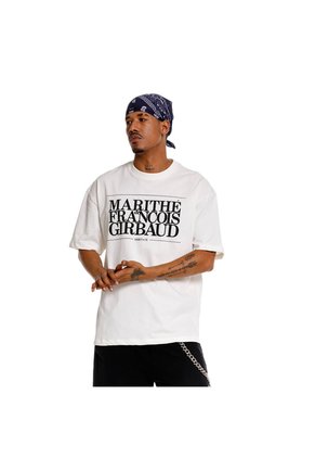 Marithe Francois Girbaud Camiseta Manga Corta Para Hombre Le Monarque Girbaud