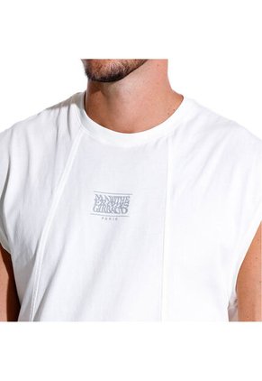 Marithe Francois Girbaud Camiseta Manga Sisa Para Hombre Le-Monarque Girbaud