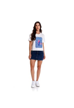 Marithe Francois Girbaud Falda Denim Para Mujer Girbaud