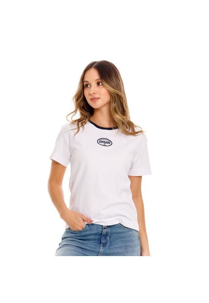 Marithe Francois Girbaud Camiseta Manga Corta Para Mujer Girbaud