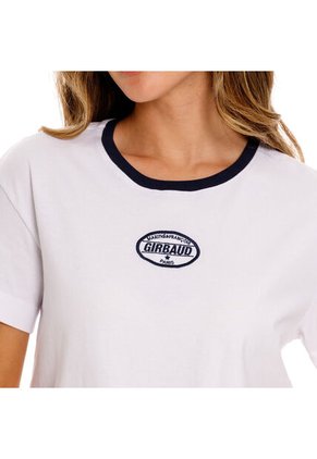 Marithe Francois Girbaud Camiseta Manga Corta Para Mujer Girbaud