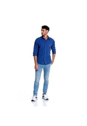 Marithe Francois Girbaud Camisa Manga Larga Para Hombre Atelier Girbaud